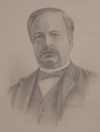 22 S21d 'Portret van mr. J.P.R. Tak van Poortvliet, dijkgraaf van Delfland 1887-1891', 2000
